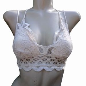 White Zenana Bralette